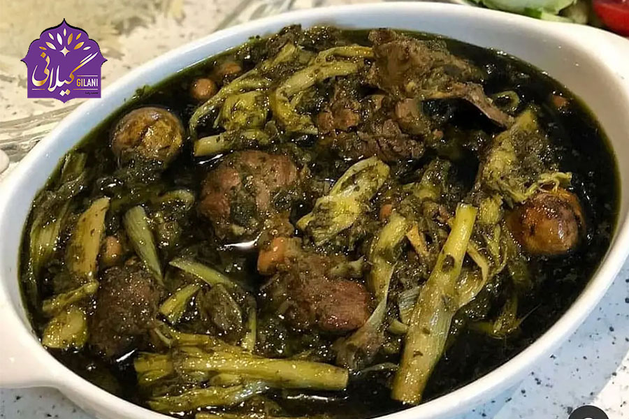 طرز تهیه خورشت ریواس شمالی با طعم ترش و ملس